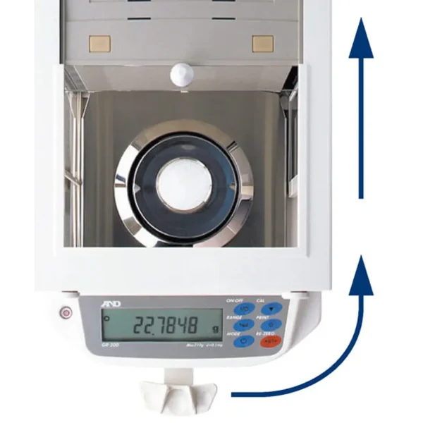 cân phân tích 4 số dòng GR của hãng A&D với khả năng cân tới 200g và độ chính xác 0.0001 g (0.1mg)