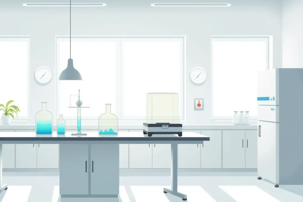 Tối ưu hóa vị trí cân phân tích để đạt được kết quả chính xác