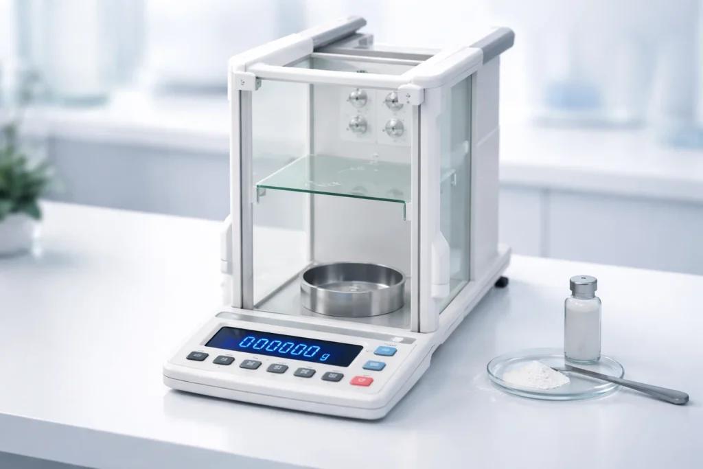 Cân phân tích vi lượng BM-20 A&D trong phòng thí nghiệm hiện đại