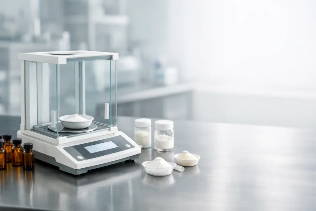 Cân phân tích cho phòng QC dược phẩm
