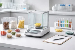 Cân phân tích cho kiểm nghiệm thực phẩm