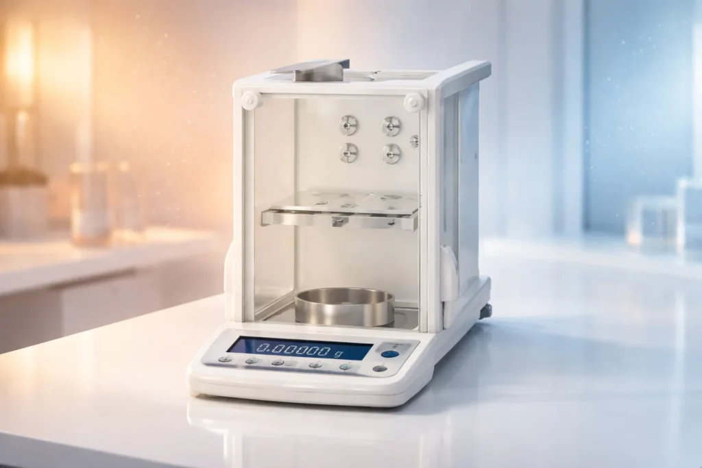 Auto Self Calibration trên cân phân tích vi lượng BM-20 A&D