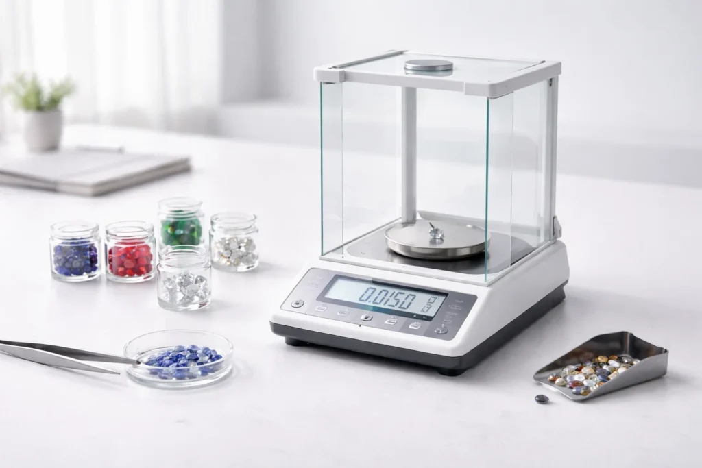 Cân phân tích cho cân mẫu nhỏ độ chính xác cao