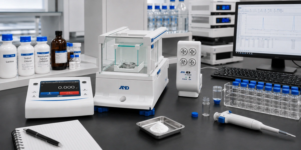 Quy trình cân mẫu vi lượng cho R&D QC và HPLC